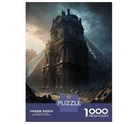 Rompecabezas De 1000 Piezas para Adultos Louvre Museum Rompecabezas para Adultos Juguete Decoración De Pared Decoración del Hogar Interacción Entre Padres E Hijos 52x38cm/1000pcs