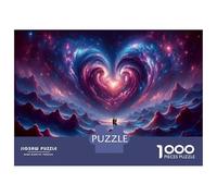 Rompecabezas De 1000 Piezas para Adultos Love in The Stars Celestial Romance Rompecabezas para Adultos Juegos Familiares Pero Divertidos Y Humorísticos Regalo De Cumpleaños, Regalos, 70x50cm/1000pcs