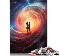 Rompecabezas de 1000 Piezas para Adultos Love of The Black Hole, Rompecabezas de Papel, Juego Educativo, Juguete de desafío, 1000 Piezas (75 x 50 cm)