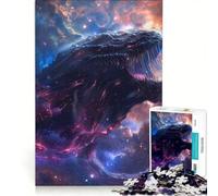 Rompecabezas de 1000 Piezas para Adultos Lovecraft Terror cósmico Juguete Educativo relajación Intelectual Gran Regalo para los Amantes de los Videojuegos 50x75cm