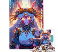 Rompecabezas de 1000 Piezas para Adultos Mad Queen Rompecabezas para Adultos Juego práctico de ensamblaje de Patrones Regalo de cumpleaños (Tamaño 38x26cm)