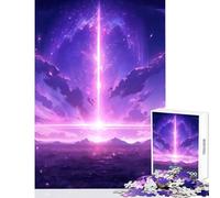 Rompecabezas de 1000 Piezas para Adultos Magia en Las Nubes Juguetes antiestrés Obras de Arte Regalo Juegos Familiares difícil y desafiante tamaño 38x52cm