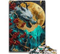 Rompecabezas de 1000 Piezas para Adultos Magic Dragon Family Fun, Toda la Familia a Partir de 14 años, 26x38cm