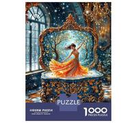 Rompecabezas De 1000 Piezas para Adultos Magical Fantasy Mirror Artwork Rompecabezas para Adultos Juguetes Antiestrés para La Diversión Familiar Actividades Divertidas En Casa 70x50cm/1000pcs