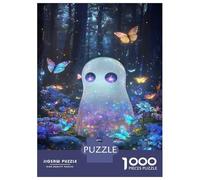 Rompecabezas De 1000 Piezas Para Adultos Magical Forest Spirit with Butterflies Rompecabezas Para Adultos Juguetes Antiestrés Vacaciones En Casa Matar El Tiempo Desafiante De Completar 38x26cm/1000pcs
