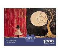 Rompecabezas De 1000 Piezas para Adultos Magical Moonlit Dance Rompecabezas para Adultos Juego De Ingenio Decoración Perfecta Regalos De Cumpleaños Y Únicos 52x38cm/1000pcs