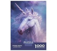 Rompecabezas De 1000 Piezas para Adultos Magical Unicorn Rompecabezas Práctico Juego Decoración del Hogar Cumpleaños Y Navidad 38x26cm/1000pcs