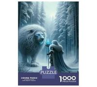 Rompecabezas De 1000 Piezas para Adultos Magical Winter Fantasy Scene Rompecabezas para Adultos Juguetes Antiestrés Decoración del Hogar Regalos para Amigos Y Familiares 52x38cm/1000pcs