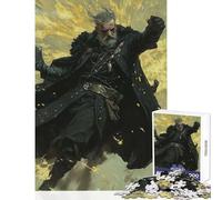 Rompecabezas de 1000 Piezas para Adultos: ¡Mago Arcano Puñetazo! Juguete antiestrés Regalo de cumpleaños Juego Imposible con Piezas aleatorias Totalmente entrelazadas tamaño 38x52cm