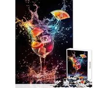 Rompecabezas de 1000 Piezas para Adultos MAI Tai Splash Juguete de decoración de Pared Grandes Regalos y Juguetes Juego práctico para Mejorar el Amor en Pareja tamaño 38x26cm