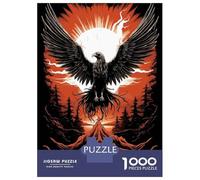 Rompecabezas De 1000 Piezas para Adultos Majestic Phoenix Rising Rompecabezas para Adultos Juguetes Antiestrés Pero Divertido Y Humorístico 38x26cm/1000pcs