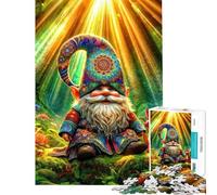 Rompecabezas de 1000 Piezas para Adultos Mandalas y Mitos Rompecabezas para Adultos Juguete para Decorar la Pared Regalo de cumpleaños Desafío Educativo (tamaño 38x26cm)