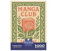 Rompecabezas De 1000 Piezas para Adultos Manga Club San Jose California Rompecabezas para Adultos Juego Familiar Carrera De Velocidad Manual Desafiante para Completar 52x38cm/1000pcs