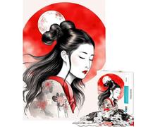 Rompecabezas de 1000 Piezas para Adultos Manga japonés clásico Actividades Divertidas para Hacer en casa decoración artística para el hogar Juego de ingenio para Mayores de 14 años (50x75cm)