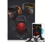 Rompecabezas de 1000 Piezas para Adultos Marca Three Wise Swag Juego práctico Corte de precisión Regalo de cumpleaños obsequios 50x75cm