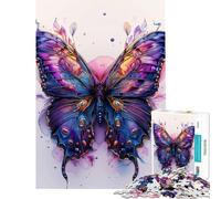Rompecabezas de 1000 Piezas para Adultos Mariposa Espacial Un Reto para completar Ideal para Pasar el Tiempo en casa Juego práctico para Mayores de 14 años (38x52cm)