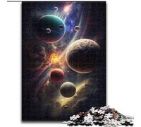 Rompecabezas de 1000 Piezas para Adultos Más allá de la Vía Láctea, Rompecabezas para Adultos, 1000 Piezas de decoración del hogar, Rompecabezas para Adolescentes (tamaño 26x38cm)