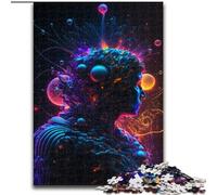 Rompecabezas de 1000 Piezas para Adultos Más allá de lo Humano. Rompecabezas desafiante para Adolescentes, Ideal para una Noche de Juegos en Familia (tamaño 26x38cm).