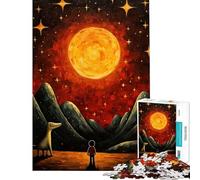 Rompecabezas de 1000 Piezas para Adultos Mi Dinosaurio y yo Diversión en casa Ideal para Pasar el Tiempo Durante Las Vacaciones Juego de ingenio Apto para Mayores de 14 años (38x26cm)