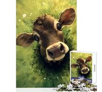 Rompecabezas de 1000 Piezas para Adultos mirame a los Ojos Juguetes antiestrés Grandes Regalos y Juguetes Juego Imposible desafío Educativo tamaño 50x75cm