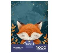 Rompecabezas De 1000 Piezas para Adultos Modern Cubism Cat and Moon - Abstract Geometric Feline Art Rompecabezas Práctico Juego Decoración del Hogar Cumpleaños Y Navidad 70x50cm/10