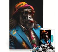 Rompecabezas de 1000 Piezas para Adultos Monkey Business Juegos educativos difíciles y desafiantes Juego de desafío único 38x52cm