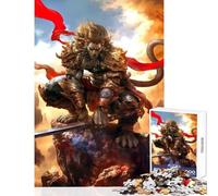 Rompecabezas de 1000 Piezas para Adultos Mono Rey Sun Wukong Juguetes antiestrés Gran Regalo para Juegos Juego práctico desafiante para completar tamaño 50x75cm