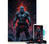 Rompecabezas de 1000 Piezas para Adultos,Monstruos Grandes,articulaciones precisas,diversión,Juego Inteligente,Regalo,Tiempo de Juego,decoración de cumpleaños (38x26cm)