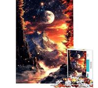 Rompecabezas de 1000 Piezas para Adultos Montaña de la Naturaleza Juguete de Rompecabezas para Adultos Decoración de Pared Difícil Único Cumpleaños y Regalos (Tamaño 38x26cm)