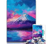 Rompecabezas de 1000 Piezas para Adultos, Monte Fuji, Japón Un Juego desafiante Ideal para Regalar a Toda la Familia (tamaño 75x50cm)