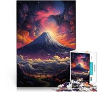 Rompecabezas de 1000 piezas para adultos Monte Fuji Juguetes Anti-Stress 10.27 pulgadas x 14.96" Regalos de Puzzle de Navidad Adecuado para adolescentes de 14 años y mayores