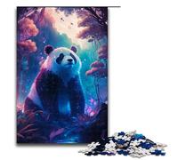 Rompecabezas de 1000 Piezas para Adultos Moon Panda2, Toda la Familia, 1000 Piezas