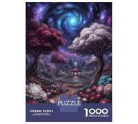 Rompecabezas De 1000 Piezas para Adultos Moonlit Ocean Mosaic Art Rompecabezas para Adultos Juguetes Antiestrés Corte De Precisión Actividades Divertidas En Casa 52x38cm/1000pcs