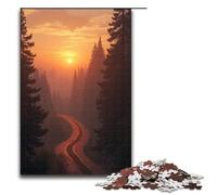 Rompecabezas de 1000 Piezas para Adultos Morning Dew Nuevo y Divertido Rompecabezas Familiar con póster a Juego y Hoja de Trivia (1000 Piezas 75 x 50 cm)