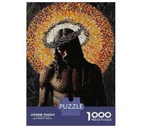 Rompecabezas De 1000 Piezas para Adultos Mosaic Jesus Rompecabezas Juegos Familiares Difícil Difícil Cumpleaños Y Navidad 52x38cm/1000pcs