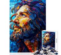 Rompecabezas de 1000 Piezas para Adultos Mosaico con Retrato de un Hombre Juguete Educativo de 1000 Piezas Regalo para cumpleaños Aprendizaje Educativo (38x52cm)