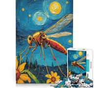 Rompecabezas de 1000 Piezas para Adultos: Mosquito, Juego Familiar, desafiante para completar, Que Mejora el Amor Entre Parejas 38x26cm