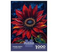 Rompecabezas De 1000 Piezas para Adultos Moulin Rouge Sunflower Painting Rompecabezas Juguetes Antiestrés Decoración del Hogar Difícil Y Desafiante 70x50cm/1000pcs