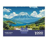 Rompecabezas De 1000 Piezas para Adultos Mount Elgon Landscape Rompecabezas para Adultos Juego Familiar Decoración De Pared Gran Regalo para Jugar 52x38cm/1000pcs