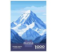 Rompecabezas De 1000 Piezas para Adultos Mount Everest Nepal Rompecabezas para Adultos Juegos Divertidos Corte De Precisión Actividades Divertidas En Casa, 70x50cm/1000pcs