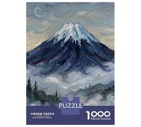 Rompecabezas De 1000 Piezas para Adultos Mount Fuji in Clouds Rompecabezas para Adultos Juego Práctico Decoración Perfecta Regalos De Cumpleaños Y Únicos 38x26cm/1000pcs
