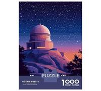 Rompecabezas De 1000 Piezas para Adultos Mount Wilson Observatory Rompecabezas para Adultos Juegos Familiares Análisis Y Lógica Regalos Y Cumpleaños Únicos 52x38cm/1000pcs