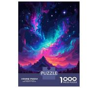Rompecabezas De 1000 Piezas para Adultos Mountain and The Sky Rompecabezas para Adultos Juguetes Antiestrés Difícil Difícil Y Desafiante 52x38cm/1000pcs