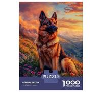 Rompecabezas De 1000 Piezas para Adultos Mountain Dog Majesty Rompecabezas para Adultos Juguete Decoración De Pared para La Diversión Familiar 52x38cm/1000pcs