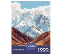 Rompecabezas De 1000 Piezas para Adultos Mountain Trek Digital Art Landscape Rompecabezas para Adultos Juguetes Antiestrés Decoración del Hogar Regalos para Amigos Y Familiares 70x50cm/1000pcs