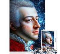 Rompecabezas de 1000 Piezas para Adultos Mozart con Estrellas Juego Educativo difícil antiestrés Regalo de cumpleaños y único (50x75cm)
