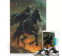 Rompecabezas de 1000 Piezas para Adultos: Muertes, Paseo Sombrío, Juego Familiar, Montaje de Patrón, Cumpleaños y Navidad 50x75cm
