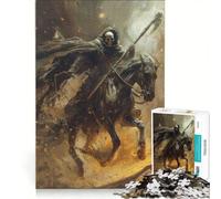Rompecabezas de 1000 Piezas para Adultos: Muertes, Viaje sombrío, Juego Educativo, difícil y desafiante, colección de Artistas, Bellas Artes 50x75cm