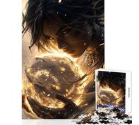 Rompecabezas de 1000 Piezas para Adultos Mujer mística sosteniendo una Esfera Brillante Rompecabezas Educativo de 1000 Piezas Regalos para Mujeres y Hombres Adecuado para Parejas (38x26cm)