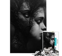 Rompecabezas de 1000 Piezas para Adultos Mujer transformada en árbol Juego desafiante Juguetes relajantes Regalos Ideales para Mujeres (Tamaño 50x75cm)